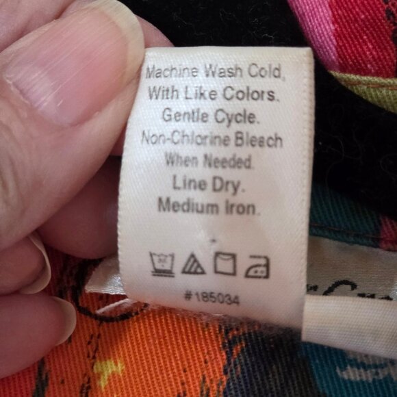 Coldwater Creek Jacket Shacket 2X Colorful Abstract Button-Down Artsy Dopamine - Picture 6 of 8